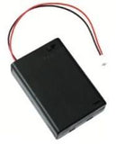 3 x AA Battery Cage with Switch to JST