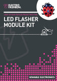 Electro-Fashion Flasher Controller, LEDs & Thread