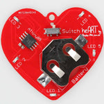 heART - a beating heart surface mount soldering kit