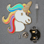 Proto-PIC Unigeek - A Unicorn Badge Soldering Kit